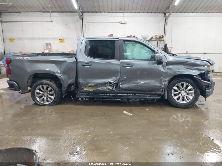 2022 CHEVROLET SILVERADO 1500 LTD 4WD  SHORT BED CUSTOM - 3GCPYBEK0NG120798