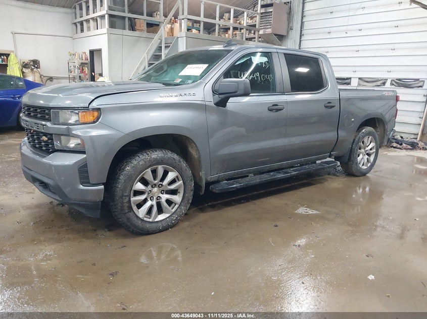 2022 CHEVROLET SILVERADO 1500 LTD 4WD  SHORT BED CUSTOM - 3GCPYBEK0NG120798