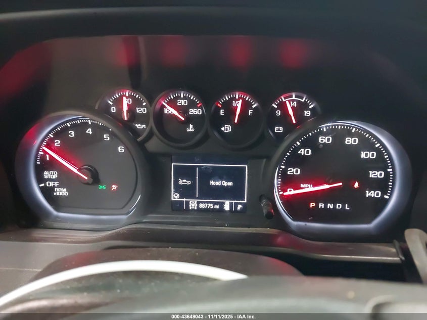 2022 CHEVROLET SILVERADO 1500 LTD 4WD  SHORT BED CUSTOM - 3GCPYBEK0NG120798