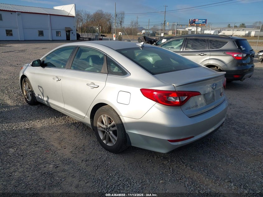 2015 HYUNDAI SONATA SE 5NPE24AF9FH248852