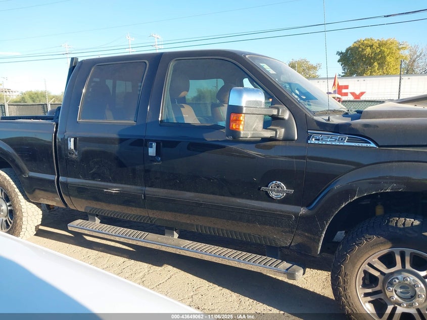 2014 Ford F-250 Lariat VIN: 1FT7W2BTXEEA65531 Lot: 43649062