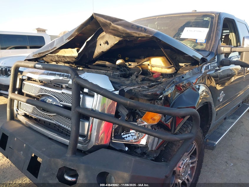 2014 Ford F-250 Lariat VIN: 1FT7W2BTXEEA65531 Lot: 43649062