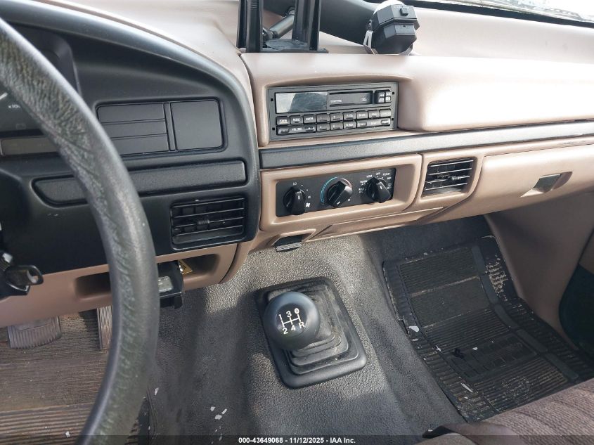 1996 Ford F250 VIN: 2FTHF25H6TCA11156 Lot: 43649068