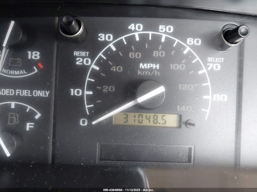 1996 Ford F250 VIN: 2FTHF25H6TCA11156 Lot: 43649068