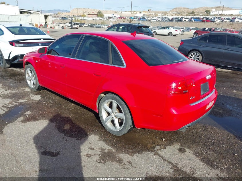 WAUDH78E17A015014 2007 AUDI A4 photo no. 3