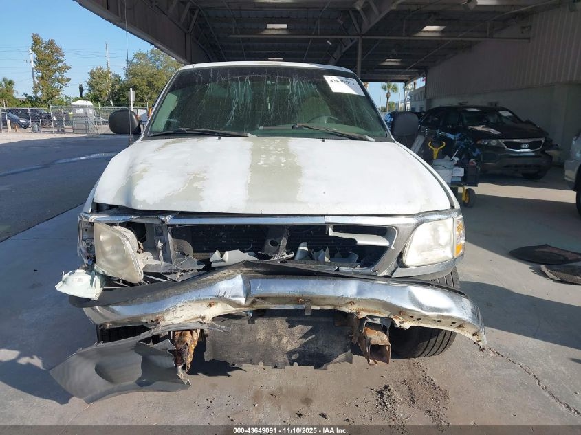 2000 Ford F-150 Xl/Xlt VIN: 2FTZX0729YCA26689 Lot: 43649091