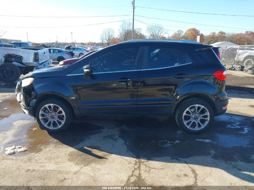 2019 Ford Ecosport Titanium VIN: MAJ6S3KL7KC284599 Lot: 43649096