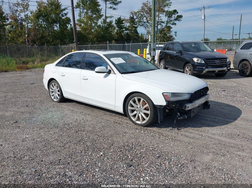 2013 AUDI A4 2.0T PREMIUM - WAUFFAFLXDN006944