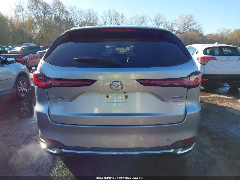 2024 Mazda Cx-90 3.3 Turbo Premium VIN: JM3KKDHD8R1129765 Lot: 43649117