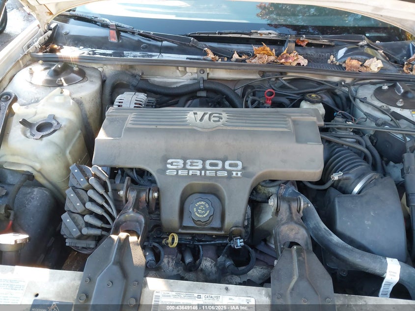 1998 Chevrolet Monte Carlo Z34 VIN: 2G1WX12K0W9300736 Lot: 43649146