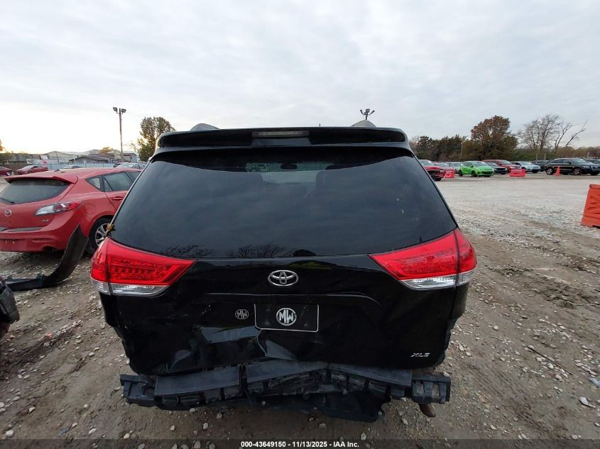 2011 Toyota Sienna Xle V6 VIN: 5TDYK3DC8BS050826 Lot: 43649150