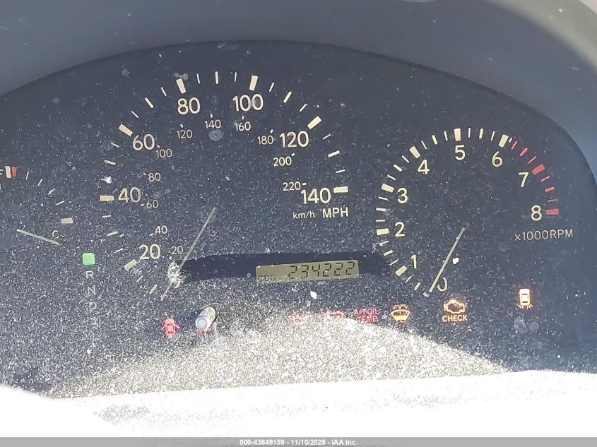 2001 Lexus Rx 300 VIN: JTJHF10U810196651 Lot: 43649159