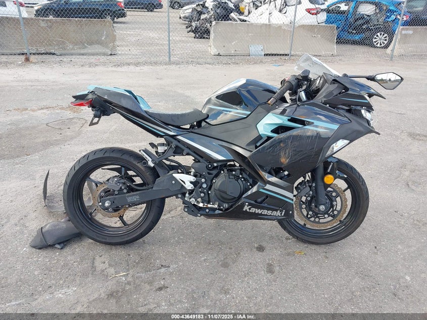 2020 Kawasaki Ex400 VIN: JKAEXKG10LDA67333 Lot: 43649183
