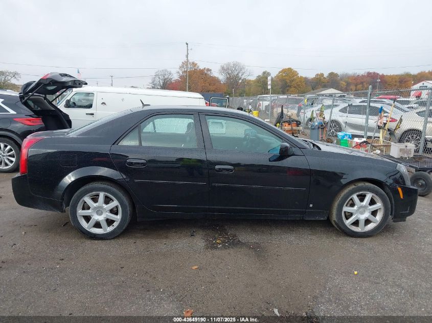2007 Cadillac Cts Standard VIN: 1G6DM57T470190207 Lot: 43649190