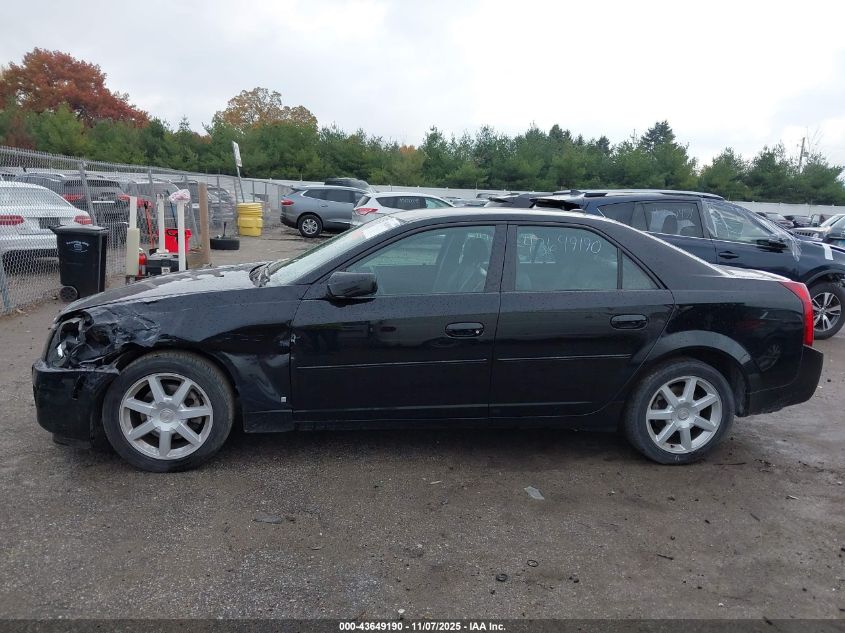 2007 Cadillac Cts Standard VIN: 1G6DM57T470190207 Lot: 43649190