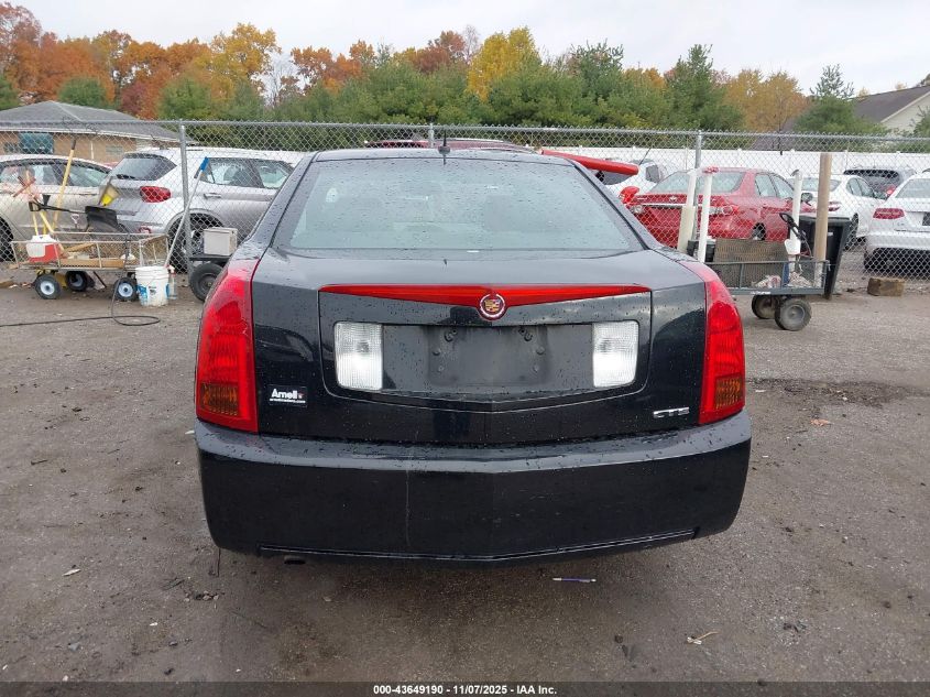 2007 Cadillac Cts Standard VIN: 1G6DM57T470190207 Lot: 43649190