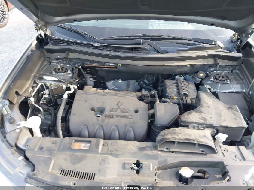 2017 Mitsubishi Outlander Es VIN: JA4AD2A39HZ050362 Lot: 43649216