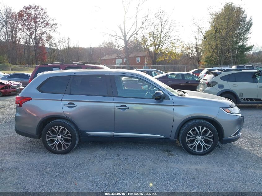 2017 Mitsubishi Outlander Es VIN: JA4AD2A39HZ050362 Lot: 43649216