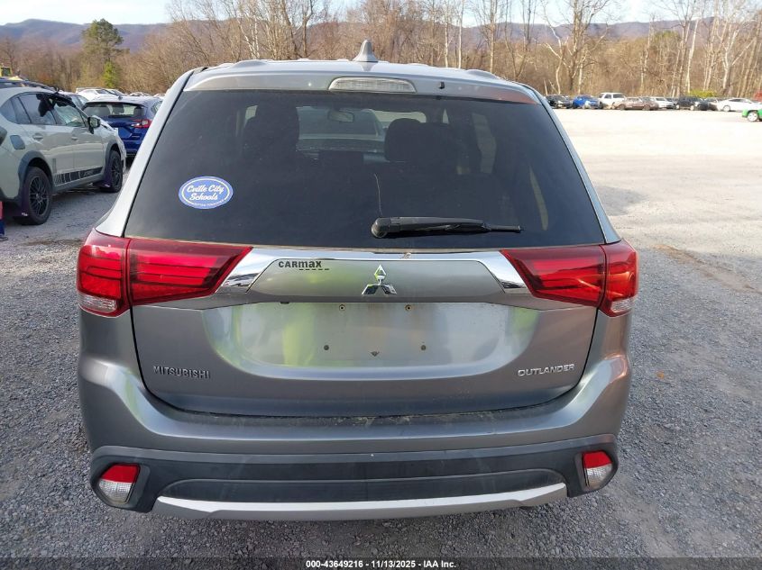 2017 Mitsubishi Outlander Es VIN: JA4AD2A39HZ050362 Lot: 43649216