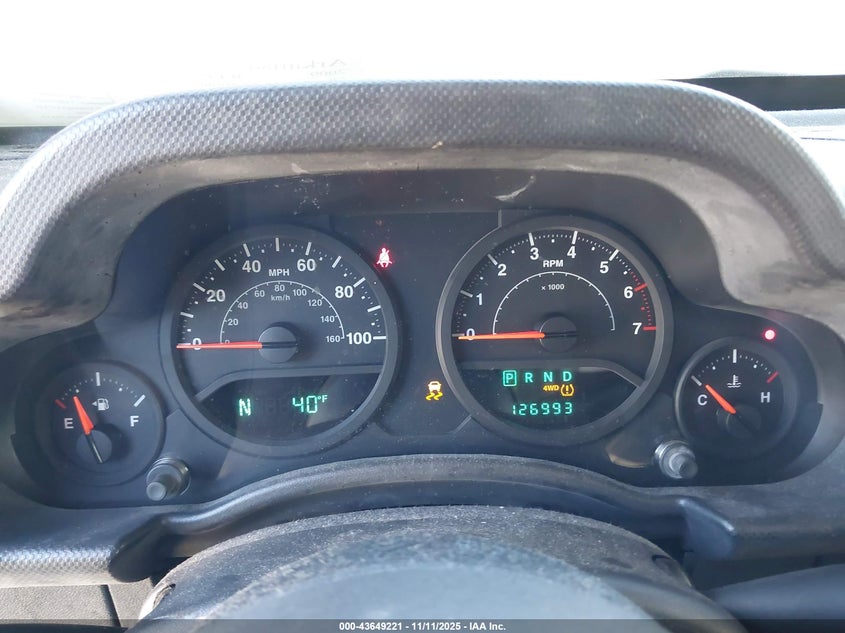 1J4FA24199L710302 2009 JEEP WRANGLER photo no. 7