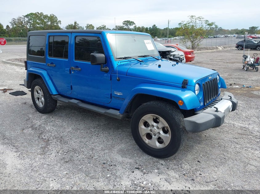 2015 JEEP WRANGLER UNLIMITED SAHARA - 1C4HJWEG2FL678507