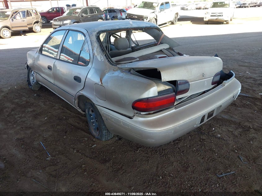 1Y1SK5264TZ001763 1996 GEO PRIZM photo no. 3