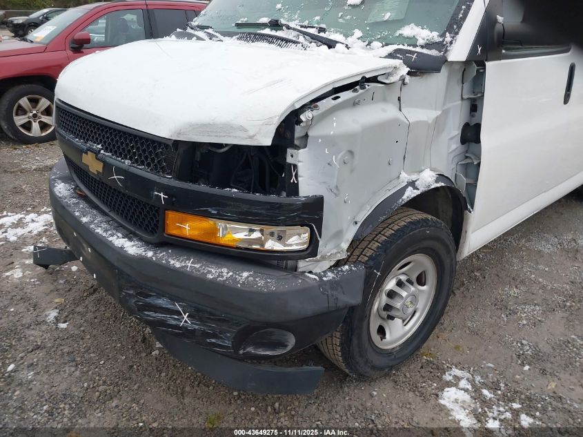 2020 Chevrolet Express Cargo Rwd 2500 Regular Wheelbase Wt VIN: 1GCWGAFG9L1237973 Lot: 43649275