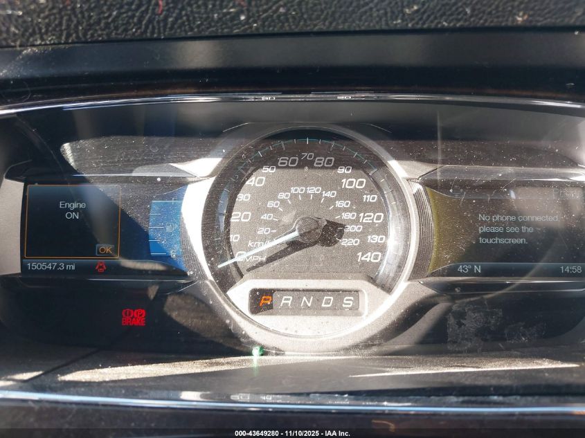 2015 Ford Taurus Limited VIN: 1FAHP2F84FG106013 Lot: 43649280