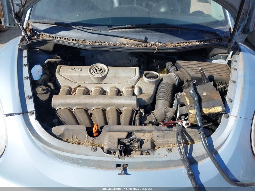 2009 Volkswagen New Beetle 2.5L VIN: 3VWRW31C49M515249 Lot: 43649300