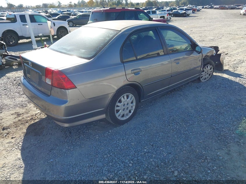 2HGES16564H604776 2004 HONDA CIVIC photo no. 4