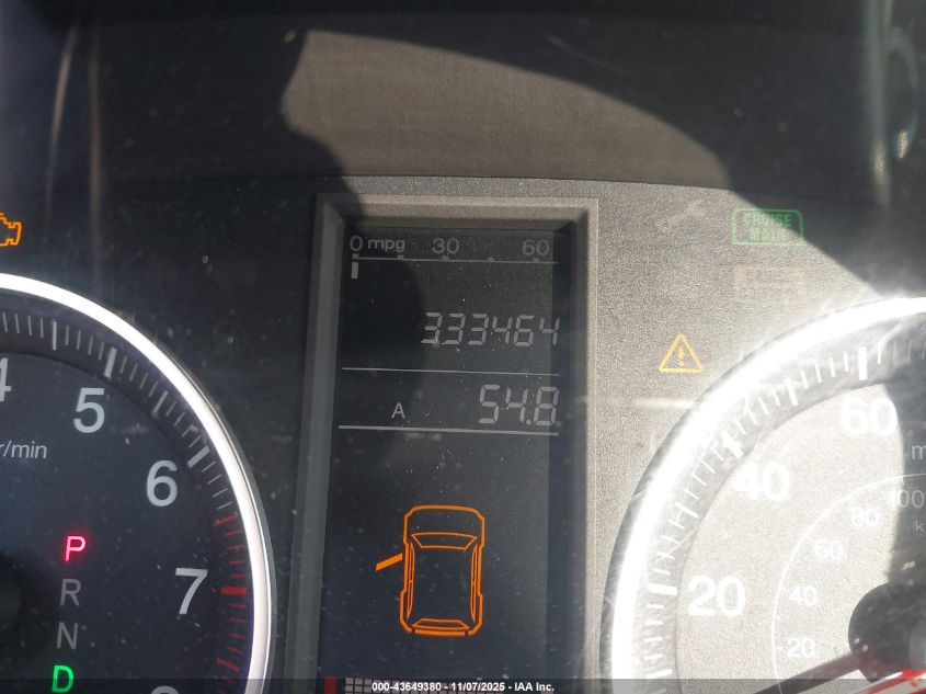 2007 Honda Cr-V Ex-L VIN: 5J6RE48727L007391 Lot: 43649380