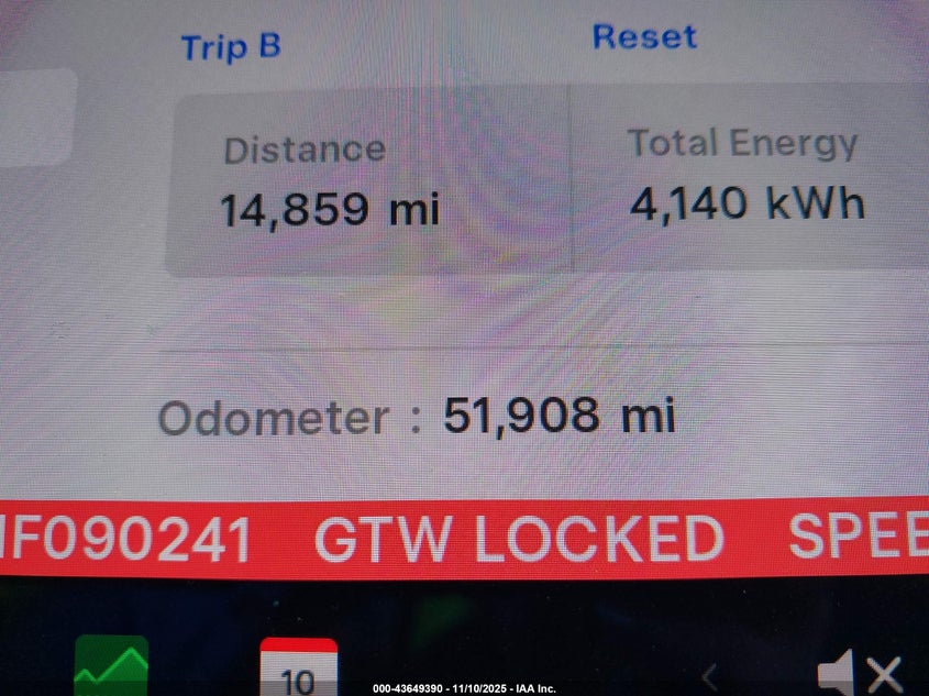 2021 Tesla Model Y Long Range Dual Motor All-Wheel Drive VIN: 5YJYGDEE6MF090241 Lot: 43649390