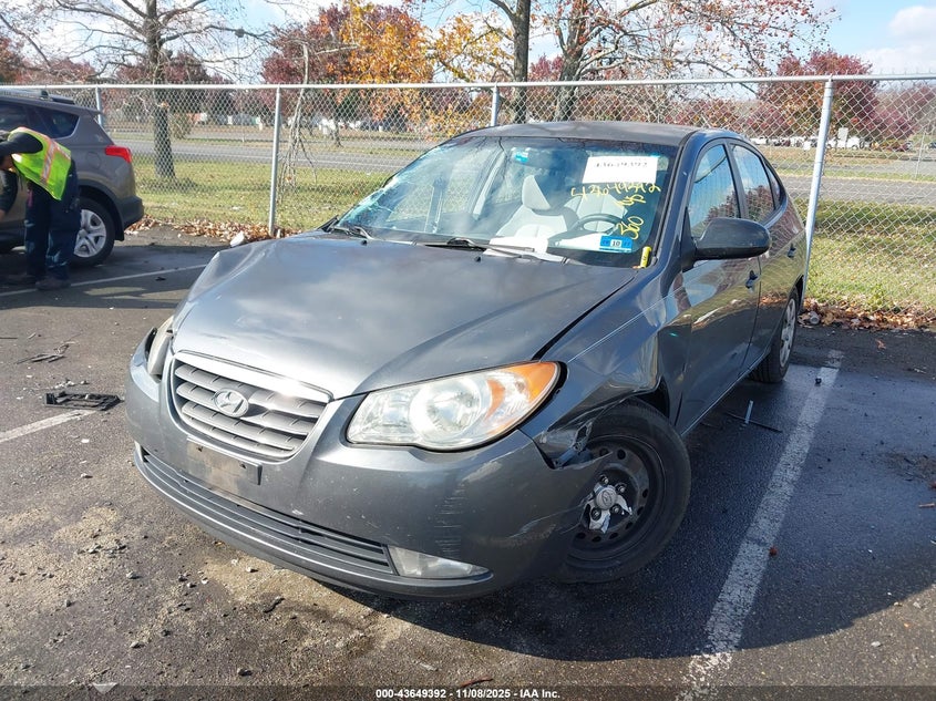 KMHDU46D98U420041 2008 HYUNDAI ELANTRA photo no. 2