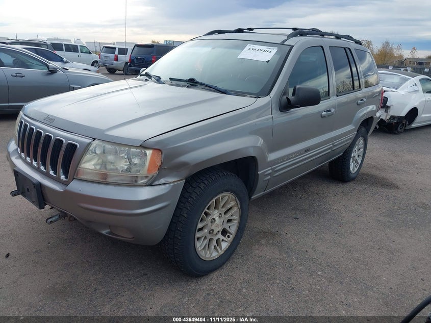 1J4GW58N22C101580 2002 JEEP GRAND CHEROKEE photo no. 2