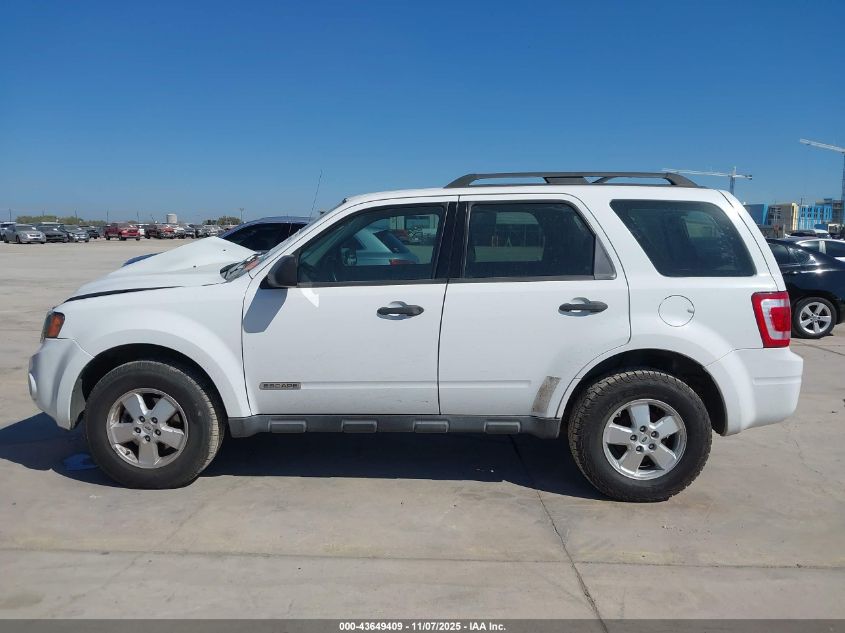 2008 Ford Escape Xls/Xls Manual VIN: 1FMCU02Z78KC83781 Lot: 43649409