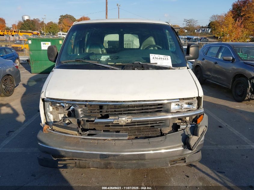 1999 Chevrolet Express VIN: 1GCFG29R3X1118499 Lot: 43649423