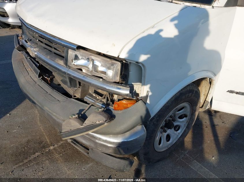 1999 Chevrolet Express VIN: 1GCFG29R3X1118499 Lot: 43649423