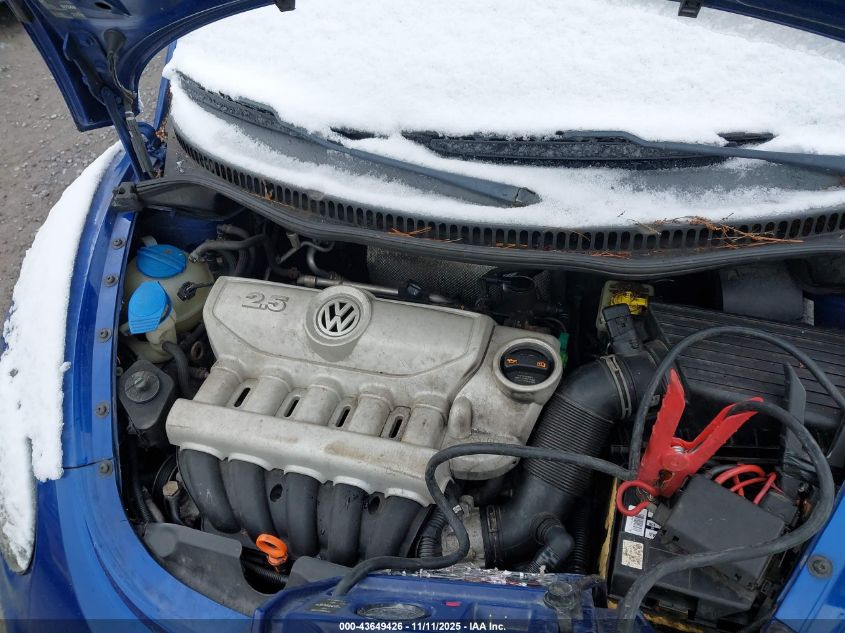 2007 Volkswagen New Beetle 2.5 VIN: 3VWRF31Y77M400881 Lot: 43649426