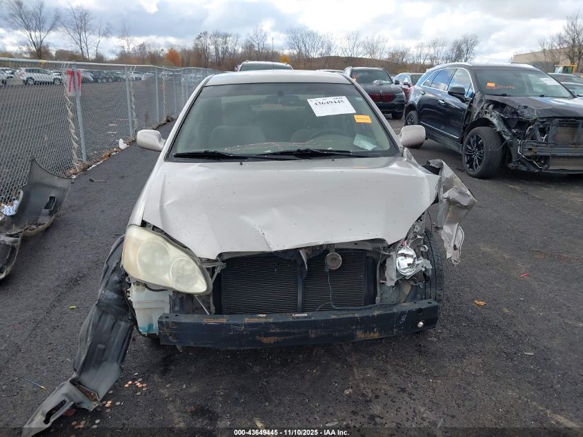 2003 Toyota Corolla Le VIN: 2T1BR32E93C081678 Lot: 43649445
