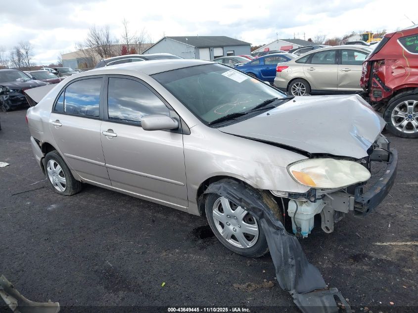 2003 Toyota Corolla Le VIN: 2T1BR32E93C081678 Lot: 43649445