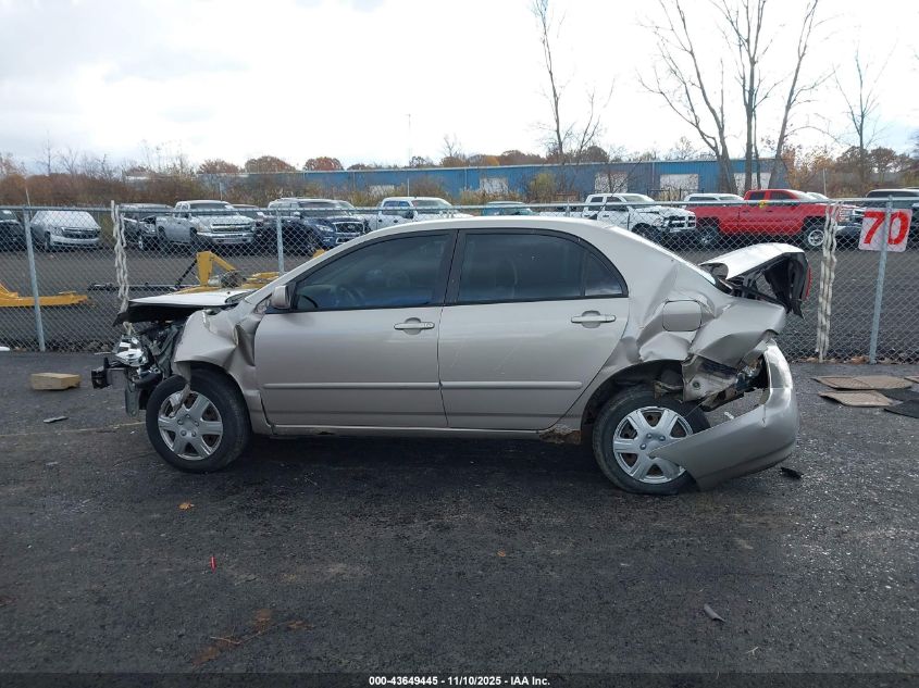 2003 Toyota Corolla Le VIN: 2T1BR32E93C081678 Lot: 43649445