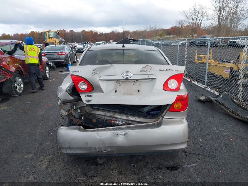 2003 Toyota Corolla Le VIN: 2T1BR32E93C081678 Lot: 43649445