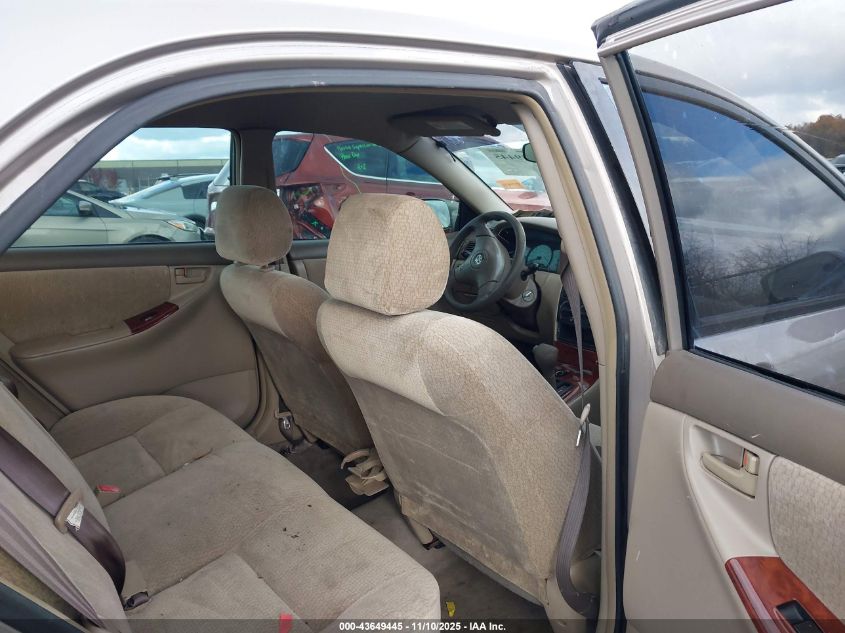 2003 Toyota Corolla Le VIN: 2T1BR32E93C081678 Lot: 43649445