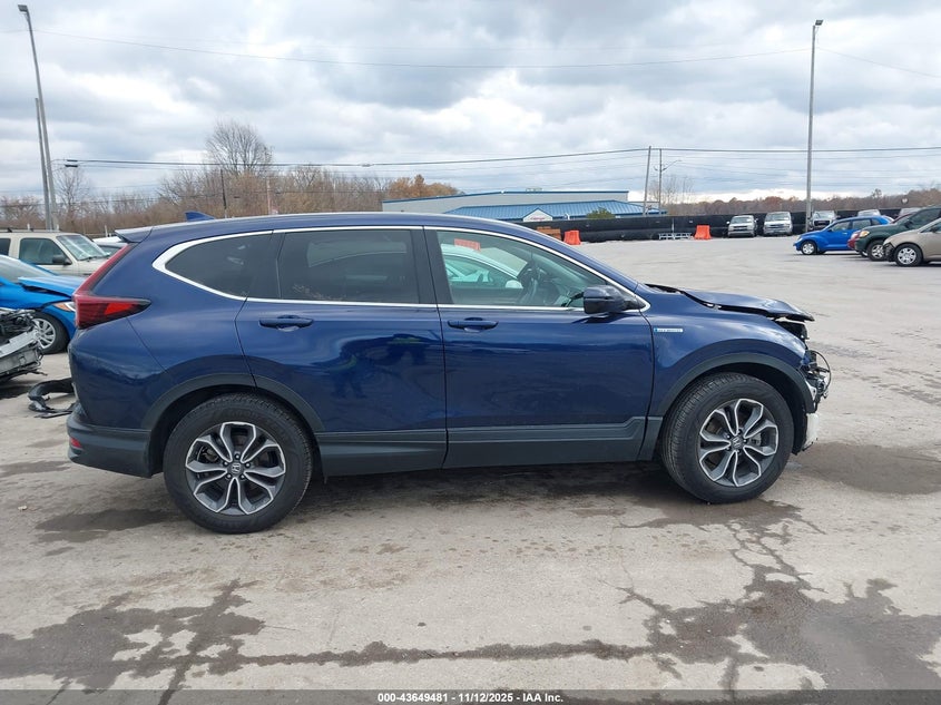 2021 Honda Cr-V Hybrid Ex-L VIN: 7FART6H85ME030120 Lot: 43649481