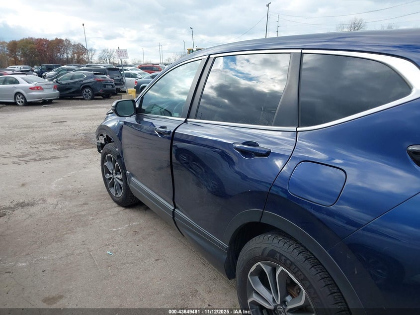 2021 Honda Cr-V Hybrid Ex-L VIN: 7FART6H85ME030120 Lot: 43649481