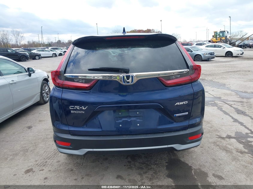 2021 Honda Cr-V Hybrid Ex-L VIN: 7FART6H85ME030120 Lot: 43649481