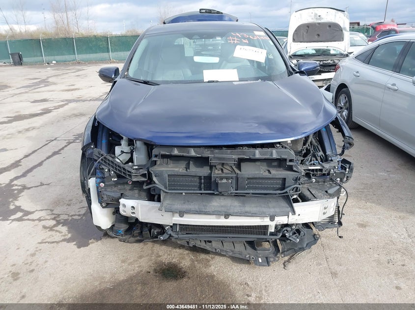 2021 Honda Cr-V Hybrid Ex-L VIN: 7FART6H85ME030120 Lot: 43649481