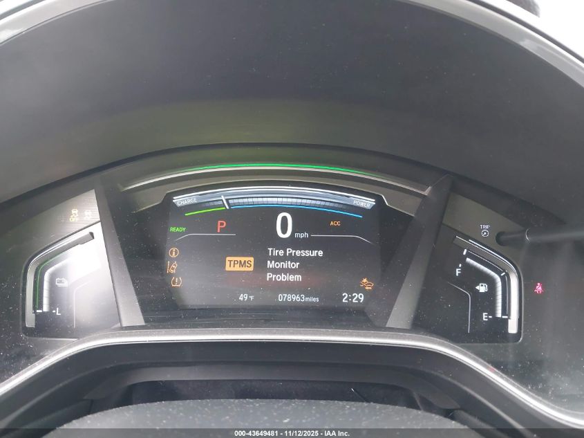 2021 Honda Cr-V Hybrid Ex-L VIN: 7FART6H85ME030120 Lot: 43649481