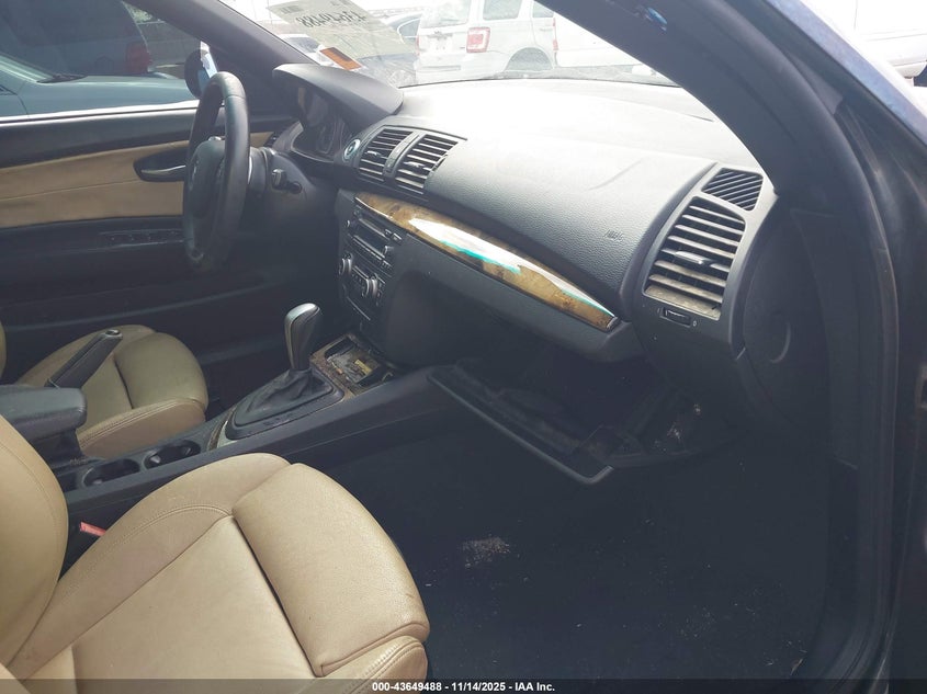 WBAUN93558VF56334 2008 BMW 1ER photo no. 5