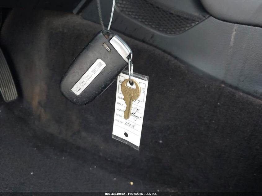 2017 DODGE CHALLENGER SXT - 2C3CDZAG4HH598204